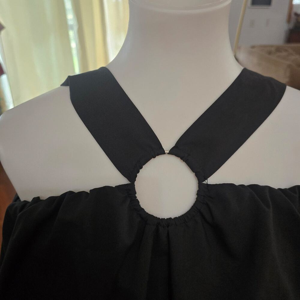 Tea & Cup Los Angeles Ruffle Off The Shoulder Top Size S - Picture 3 of 6